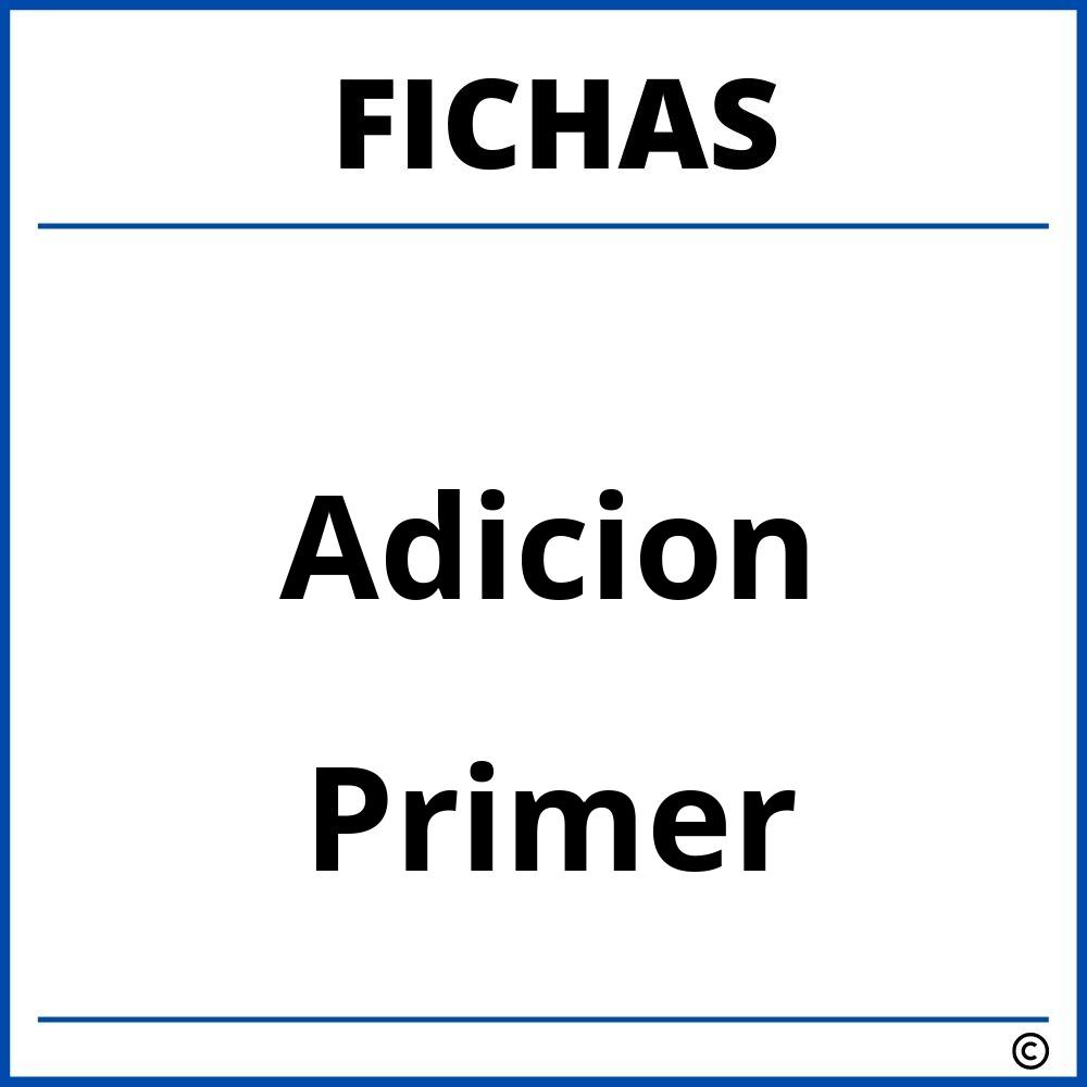 Fichas De Adicion Para Primer Grado