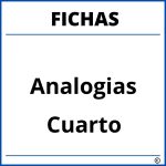 Fichas De Analogias Para Cuarto Grado
