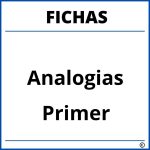 Fichas De Analogias Para Primer Grado