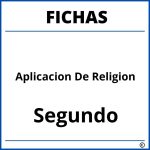 Fichas De Aplicacion De Religion Para Segundo Grado