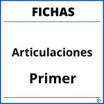 Fichas De Articulaciones Para Primer Grado