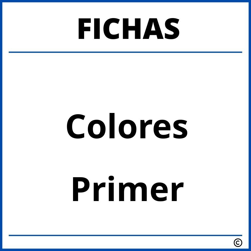 Fichas De Ingles Colores ▷ Fichas De Colores Para Primer Grado