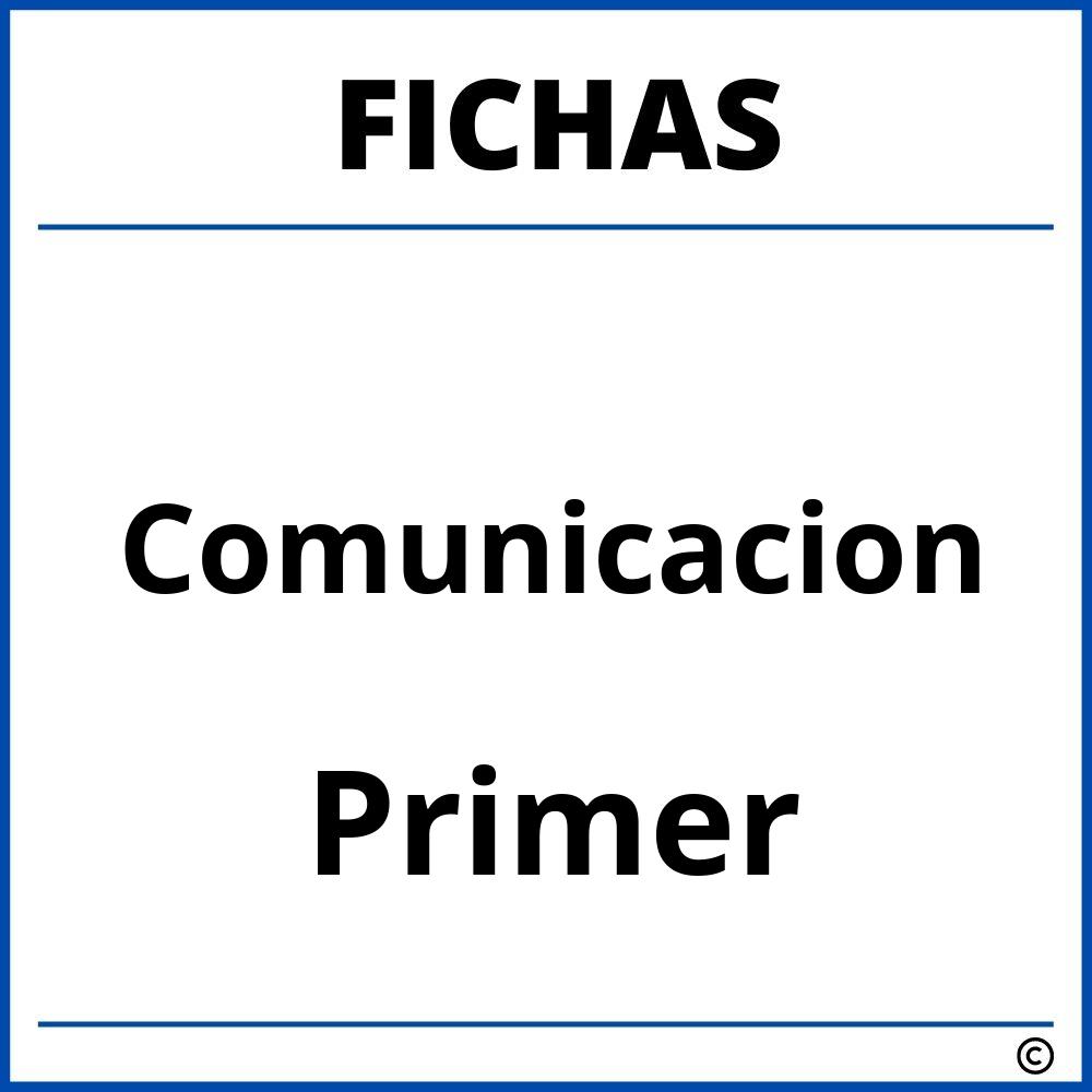 Fichas De Comunicacion Para Niños De Primer Grado