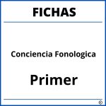 Fichas De Conciencia Fonologica Para Primer Grado