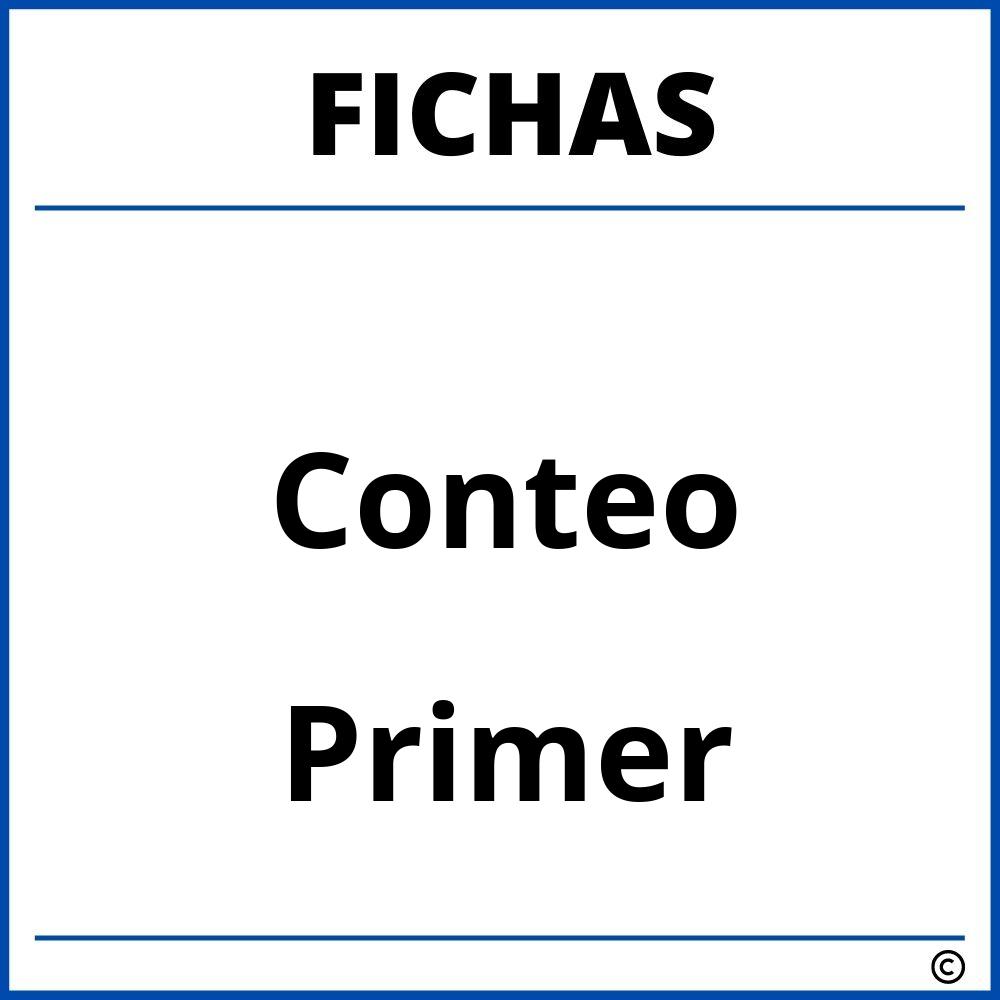 Fichas De Conteo Para Primer Grado