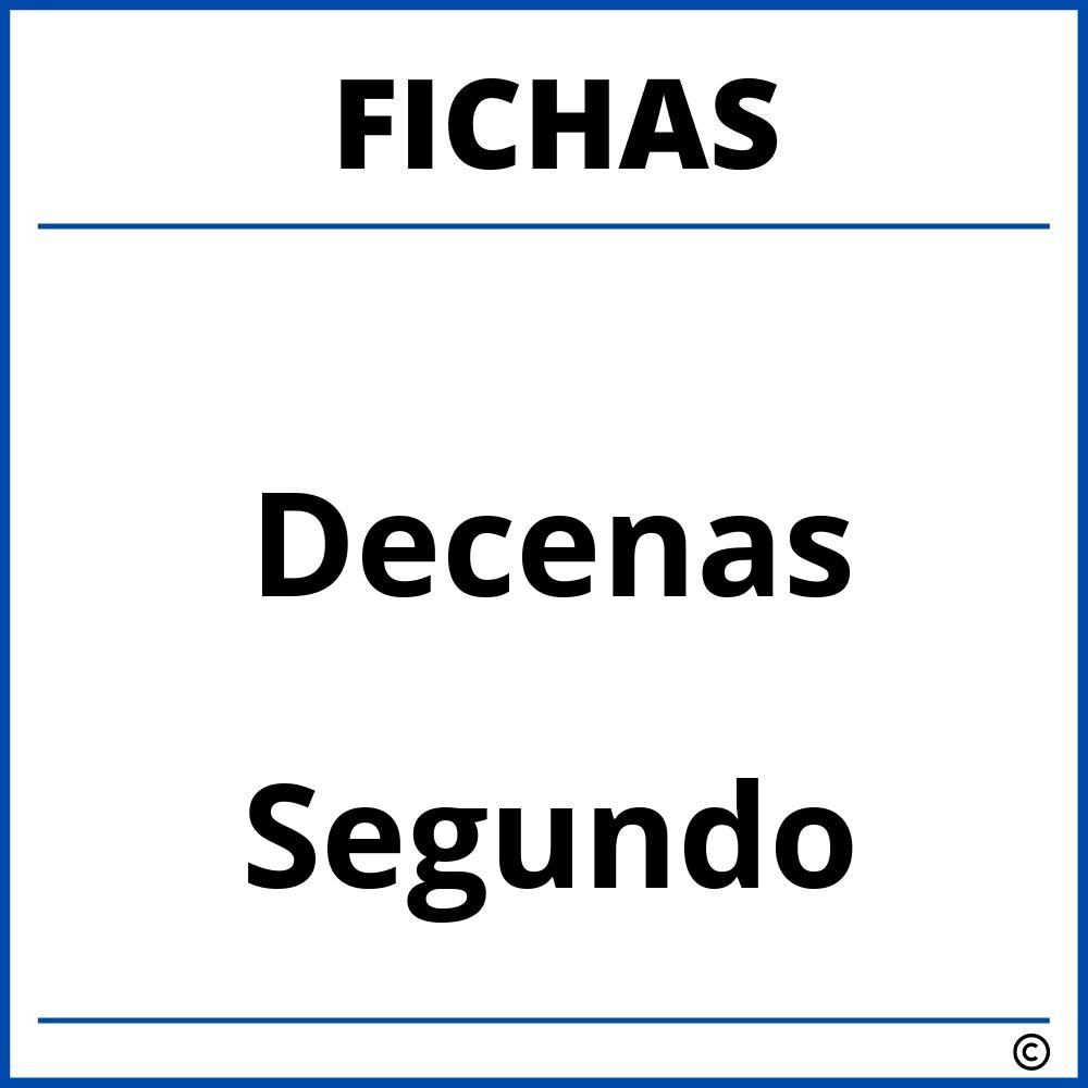 Fichas De Decenas Para Segundo Grado