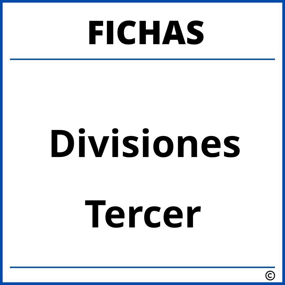 Fichas De Divisiones Para Tercer Grado