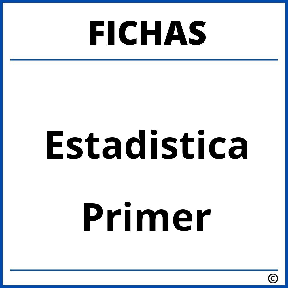 Fichas De Estadistica Para Primer Grado