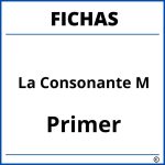 Fichas De La Consonante M Para Primer Grado