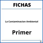 Fichas De La Contaminacion Ambiental Primer Grado