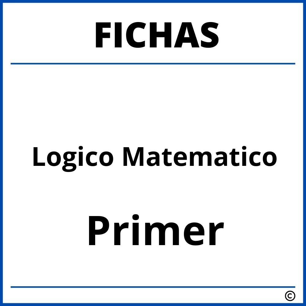 Fichas De Logico Matematico Para Primer Grado
