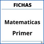 Fichas De Matematicas Para Niños De Primer Grado
