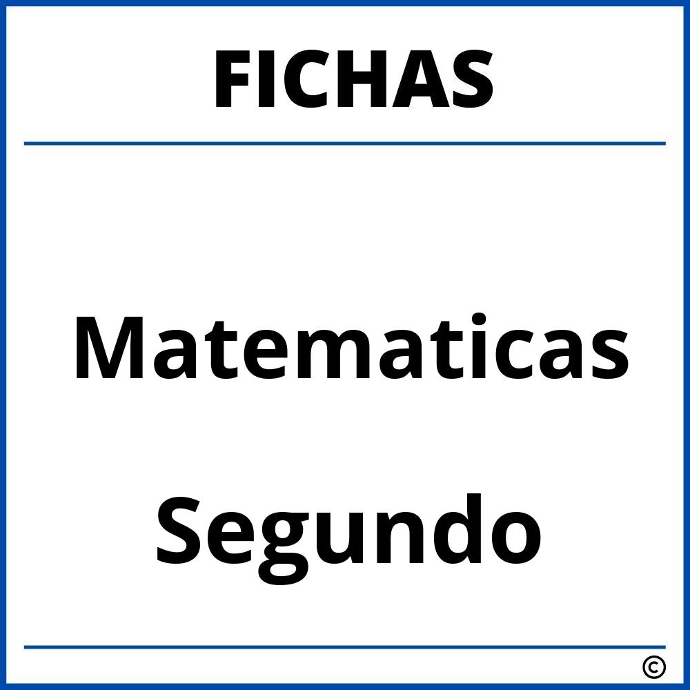 Fichas De Matematicas Para Segundo Grado