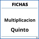 Fichas De Multiplicacion Para Quinto Grado