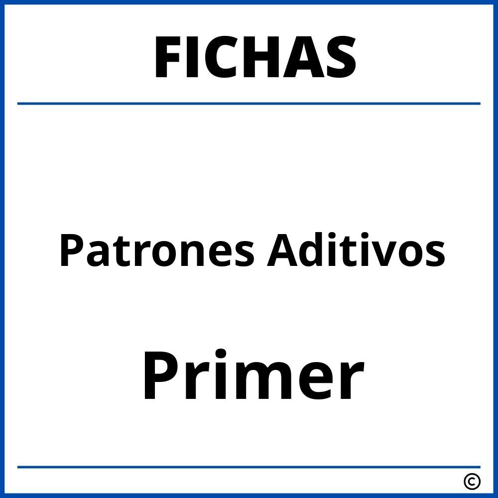 Fichas De Patrones Aditivos Para Primer Grado