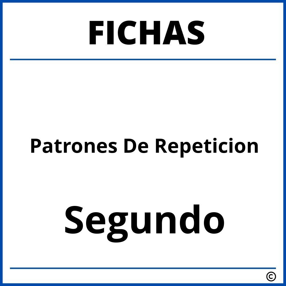 Fichas De Patrones De Repeticion Para Segundo Grado