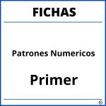 Fichas De Patrones Numericos Para Primer Grado