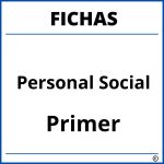 Fichas De Personal Social Para Primer Grado