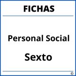 Fichas De Personal Social Para Sexto Grado