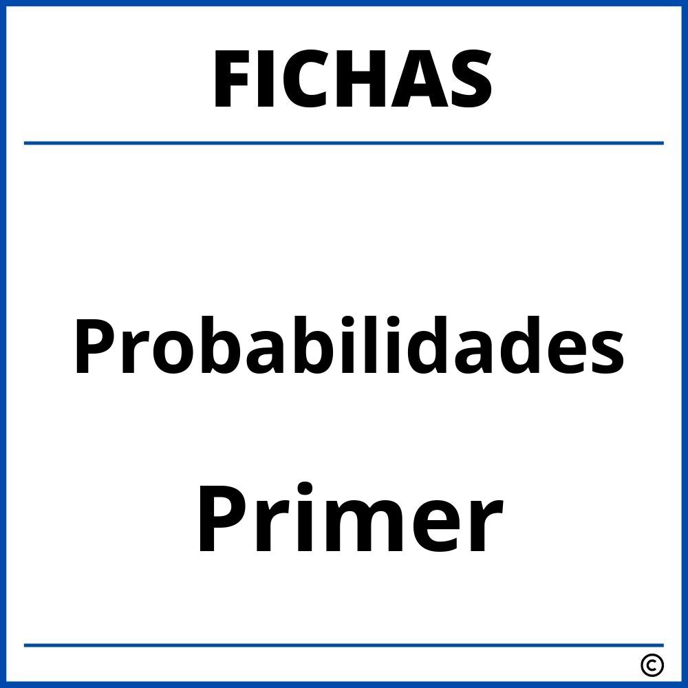 Fichas De Probabilidades Para Primer Grado