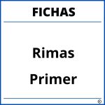 Fichas De Rimas Para Primer Grado