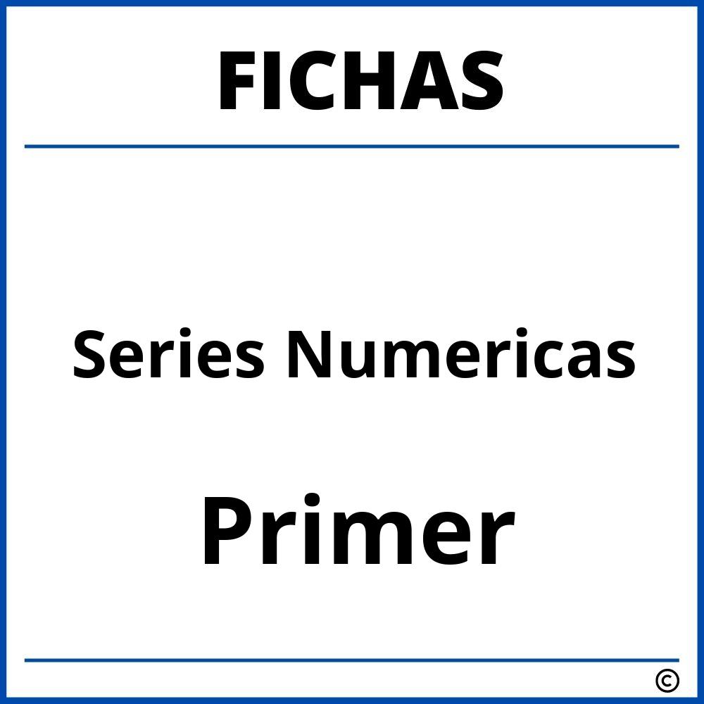 Fichas De Series Numericas Para Primer Grado