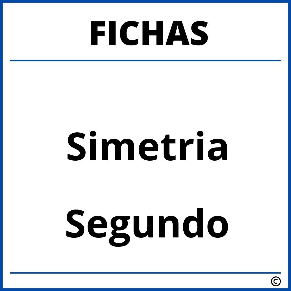 Fichas De Simetria Para Niños De Segundo Grado