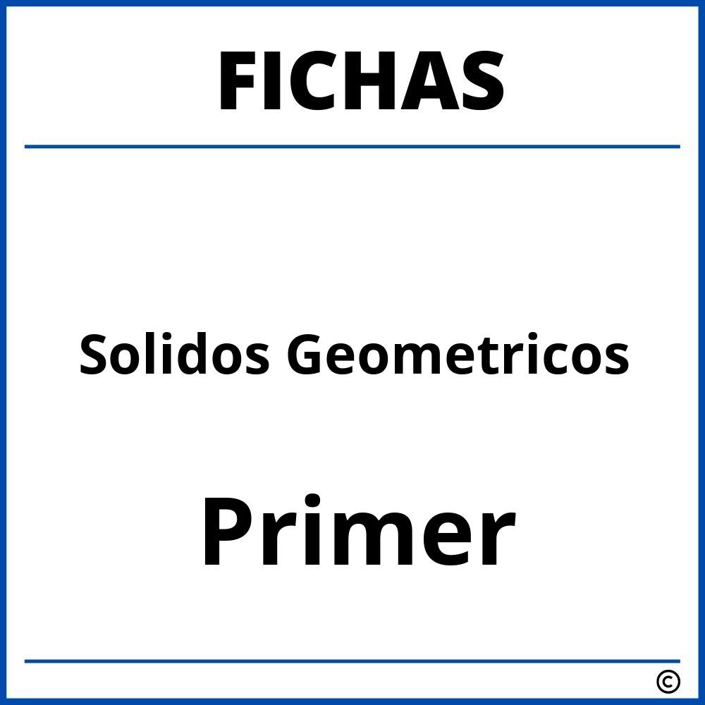 Fichas De Solidos Geometricos Para Primer Grado