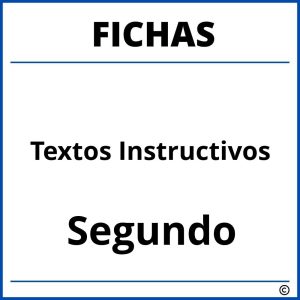 Fichas De Textos Informativos Para Segundo Grado