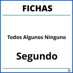 Fichas De Todos Algunos Ninguno Para Segundo Grado