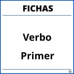 Fichas De Verbo Para Primer Grado